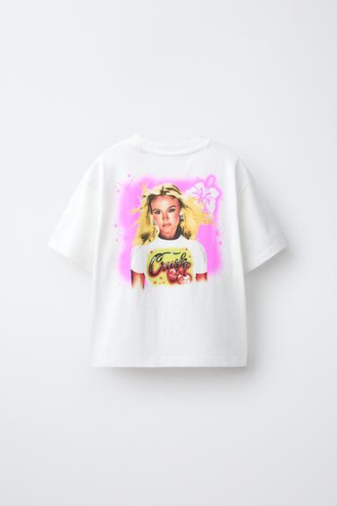 ZARA LARSSON © T-SHIRT - White by Zara - Image 1