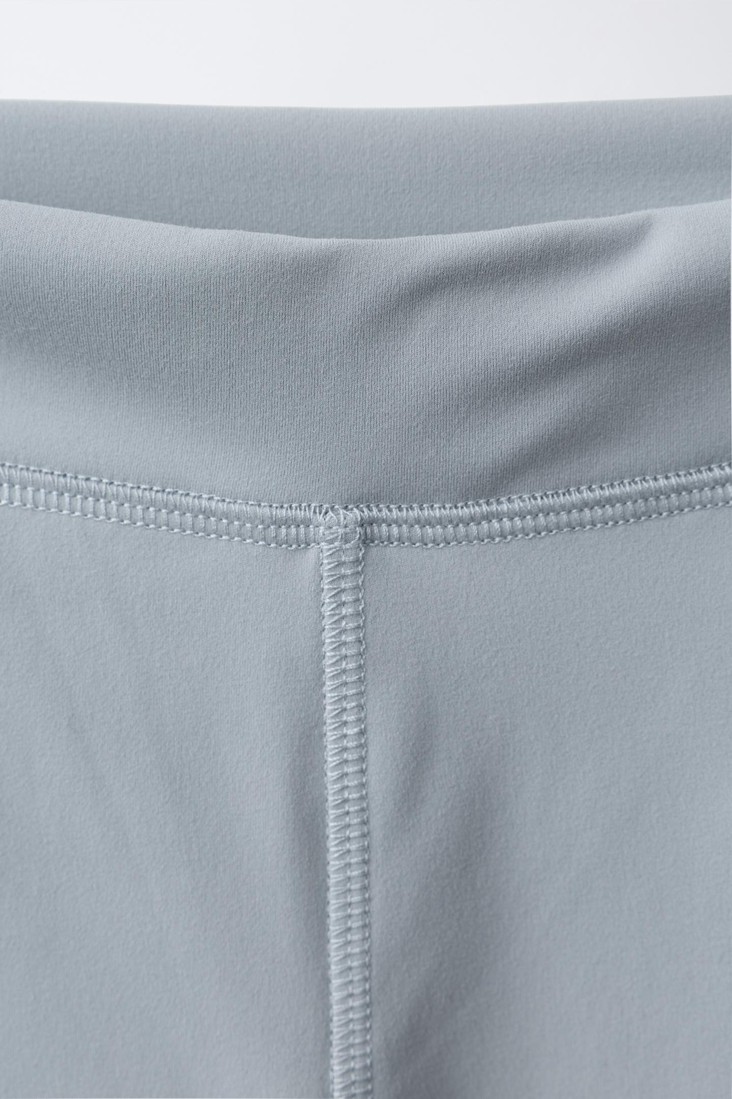 Детские леггинсы Zara Ballet Technical, цвет: Серый — фото 3