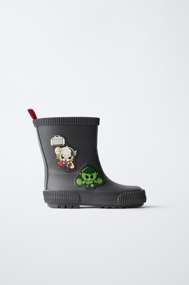 THE AVENGERS © MARVEL WELLINGTON BOOTS - Grey by Zara