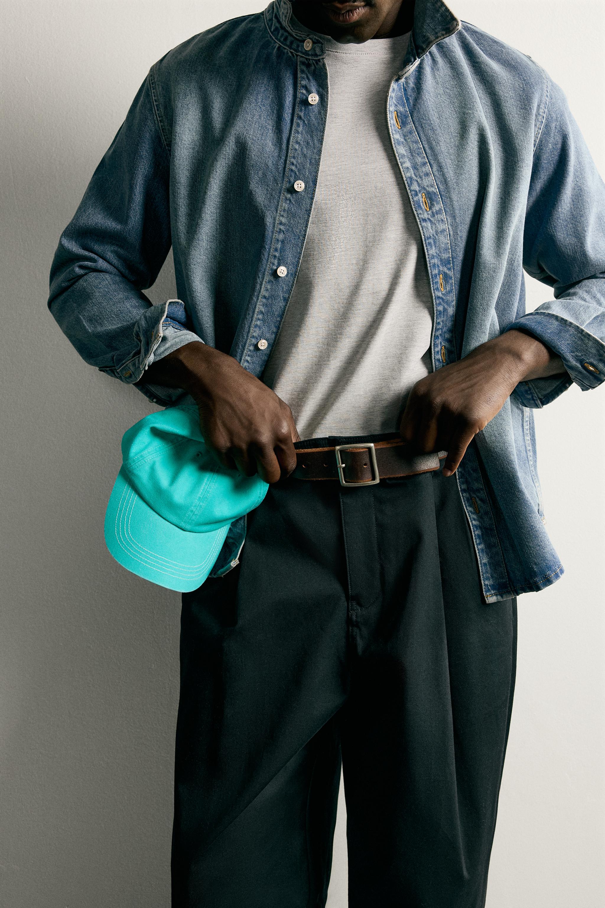 COTTON LYOCELL DENIM OVERSHIRT
