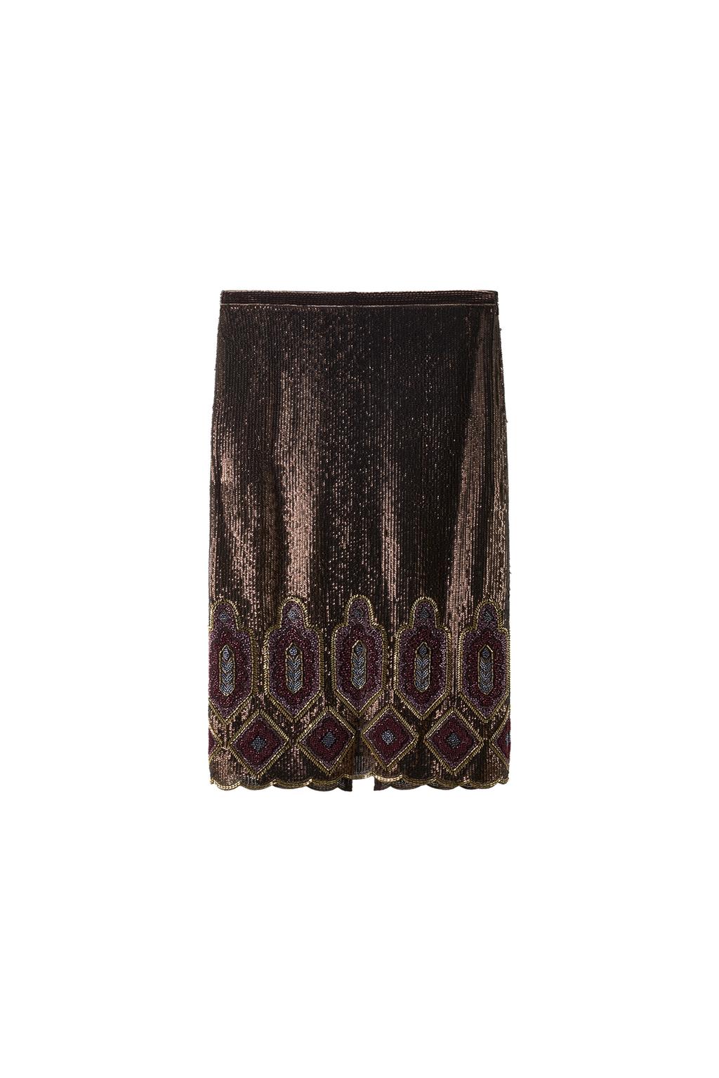 LIMITED EDITION BEADED MIDI SKIRT - image 3