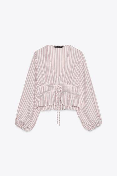 BLUSA RAYAS LAZADA - Arena de Zara - Imagen 0
