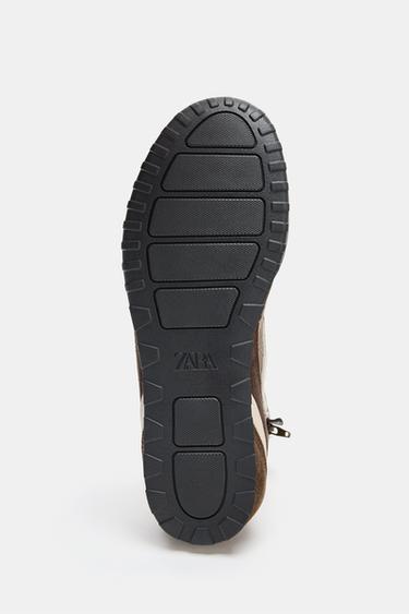 BASKETS MONTANTES - Marron de Zara - Image 6