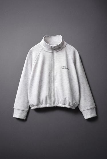GYM JACKET - Grey marl by Zara
