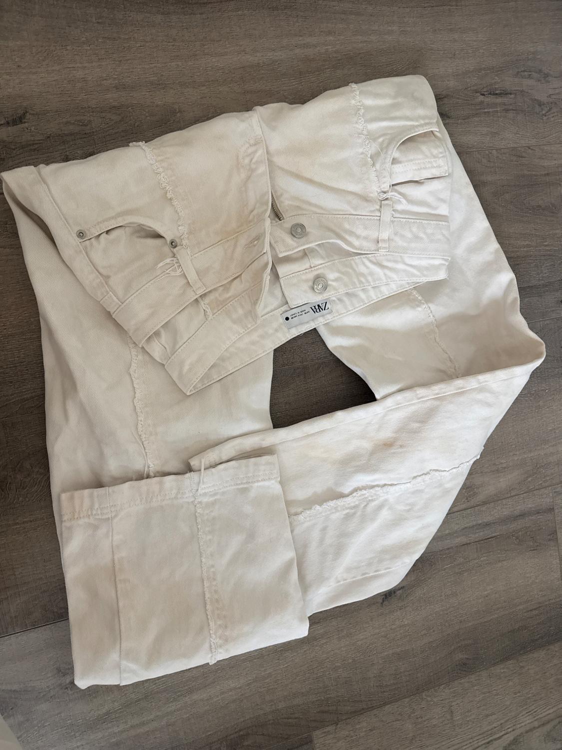 ZW HIGH RISE DOUBLE WAIST SLIM JEANS - Image 4