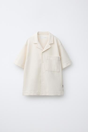 CHEMISE TEXTURE RUSTIQUE - Écru de Zara - Image 0