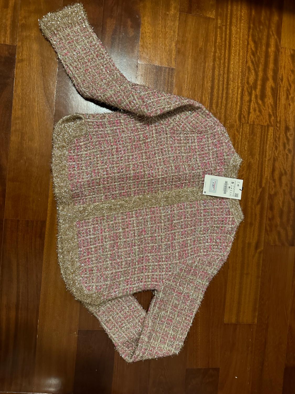 CHECK KNIT CARDIGAN - Image 2