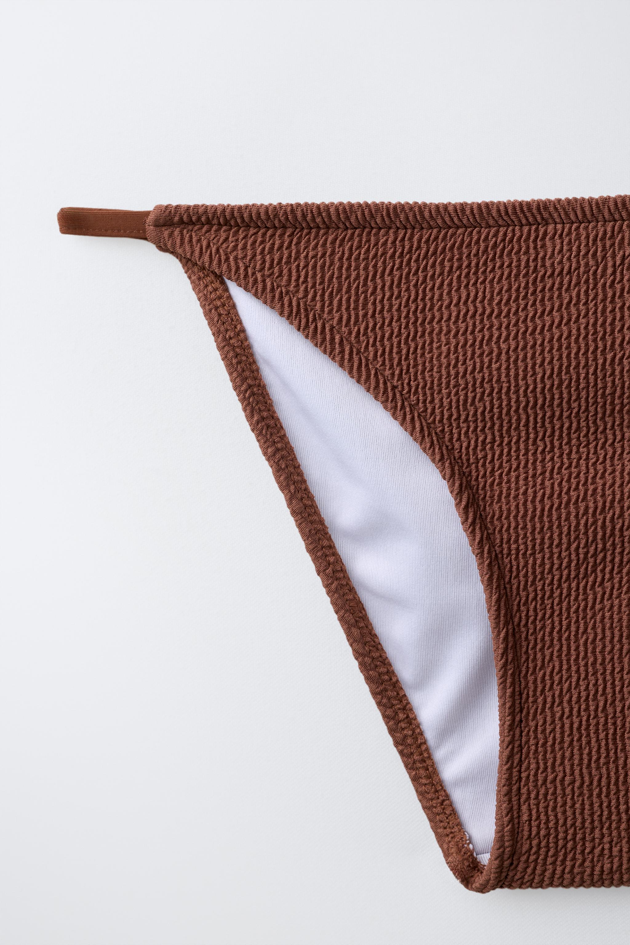 AGES 6-14 RIBBED TRIANGLE BIKINI