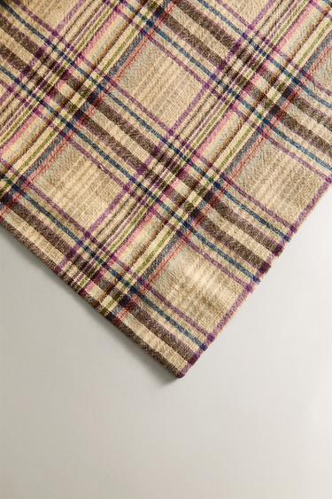 CHECK COTTON LINEN TABLECLOTH - Yellow by Zara - Image 2