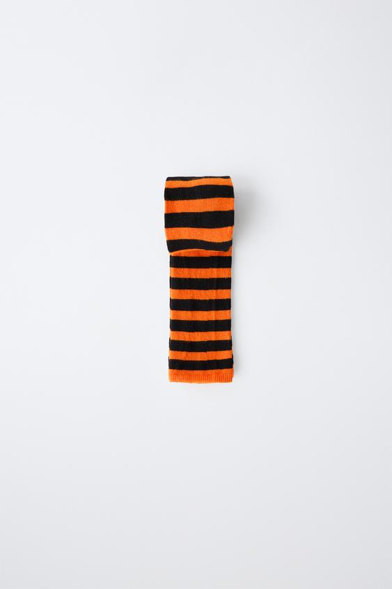 LEOTARDOS RAYAS DISFRAZ - Naranja de Zara - Imagen 0