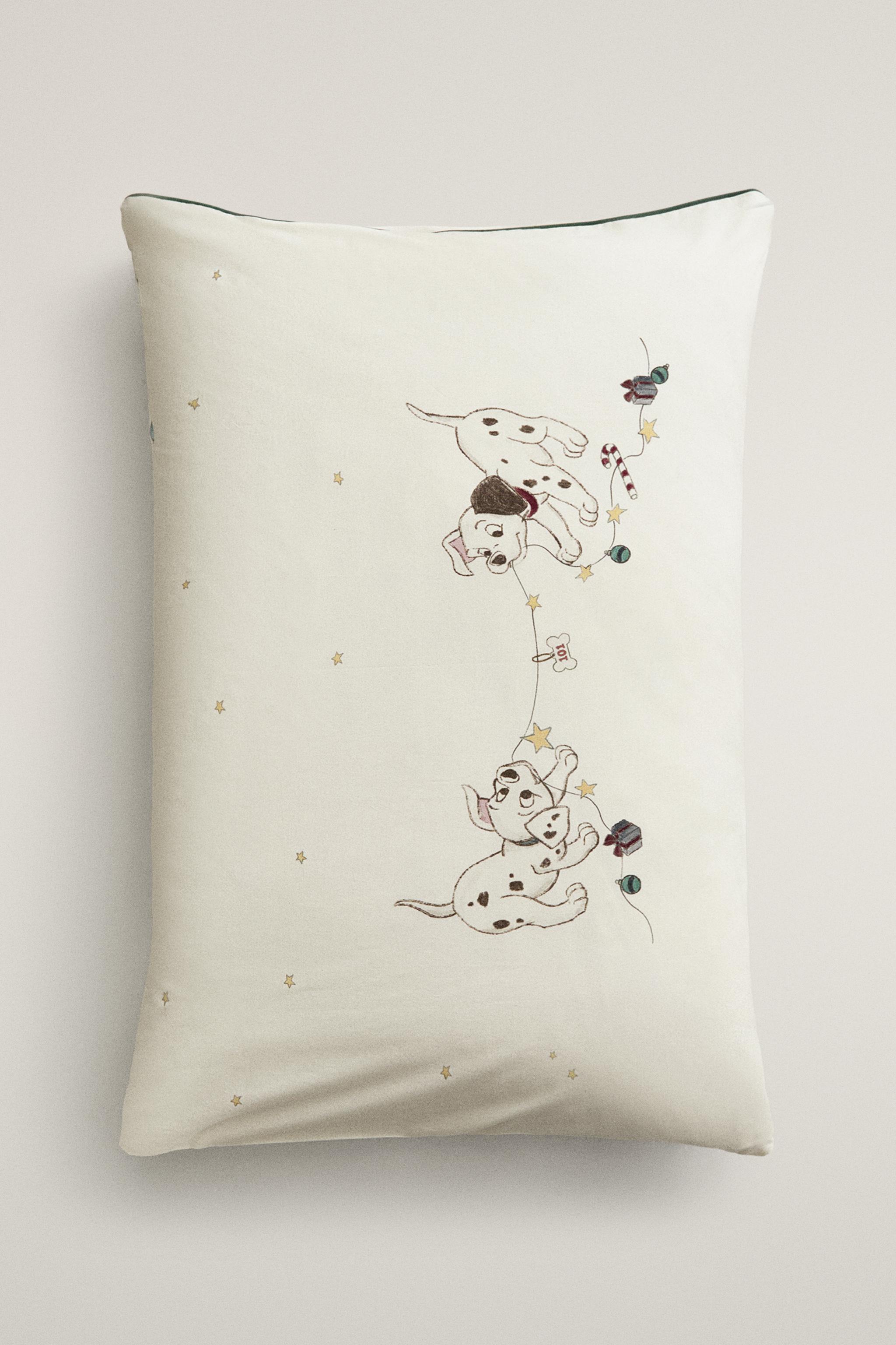 TAIE D’OREILLER ENFANT COTON 101 DALMATIENS ©DISNEY DE NOËL
