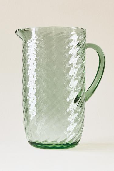 PICHET ACRYLIQUE ONDES - Vert de Zara