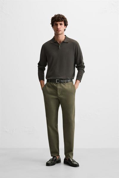 REGULAR FIT CHINO PANTOLON_0