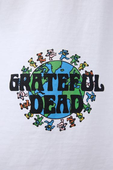 T-SHIRT MIT GRATEFUL DEAD AND RHINO ENTERTAINMENT ©-PRINT - Weiß von Zara