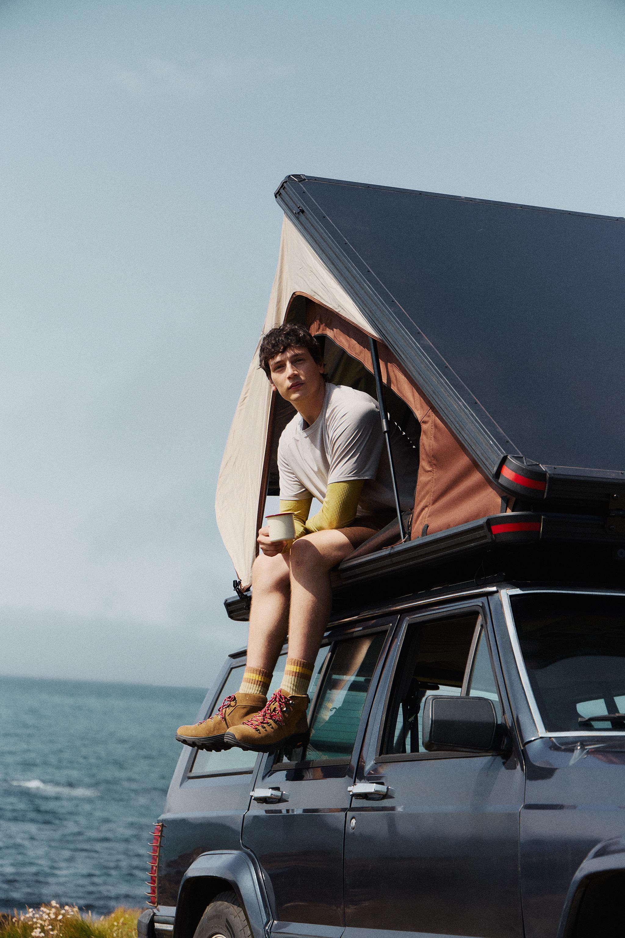 CAR ROOF TENT — Beige