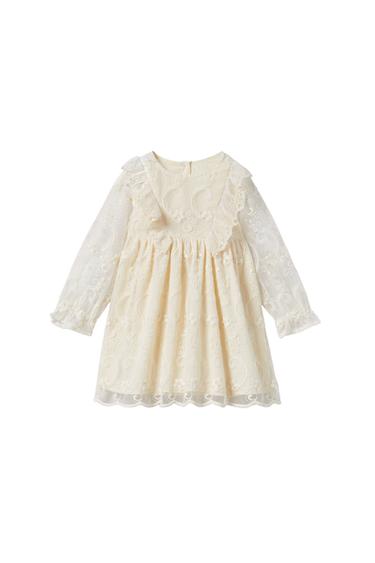 VESTIDO TUL BORDADOS