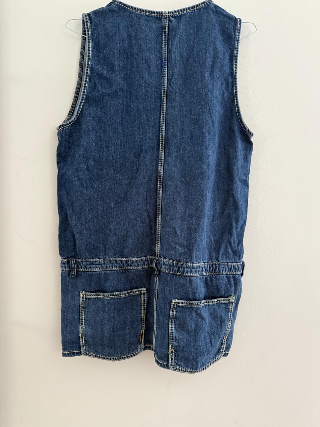 TRF DENIM JUMPSUIT DRESS - Image 2