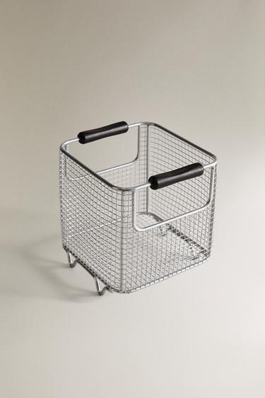 METAL MESH BASKET - Light grey by Zara - Image 0
