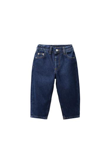 JEANS BAGGY - Índigo de Zara