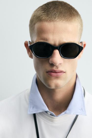 ROUND SUNGLASSES - Black by Zara - Image 2