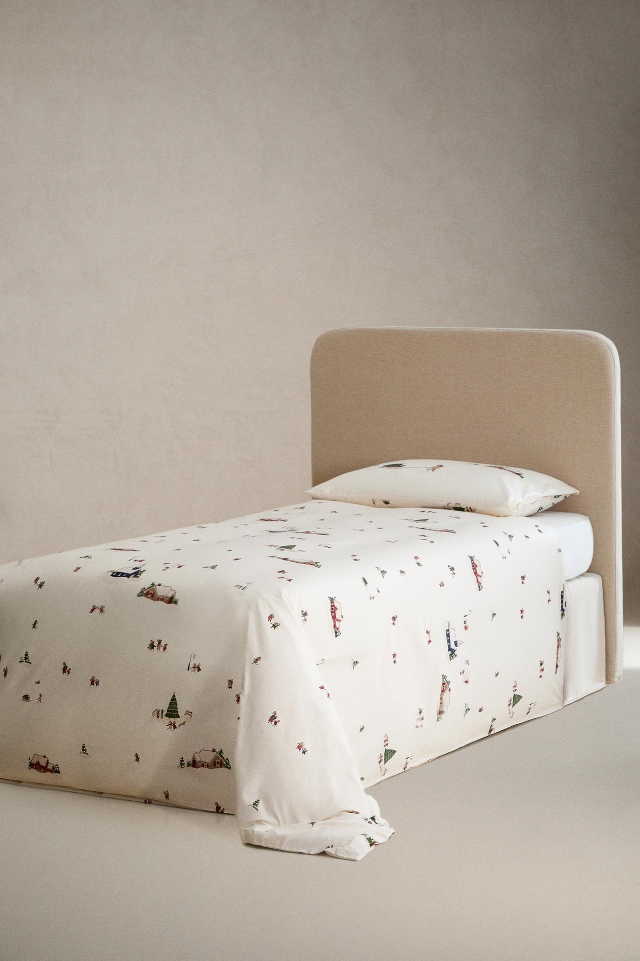 KIDS CHRISTMAS COTTON DUVET COVER (200 THREAD COUNT) — Multicolored