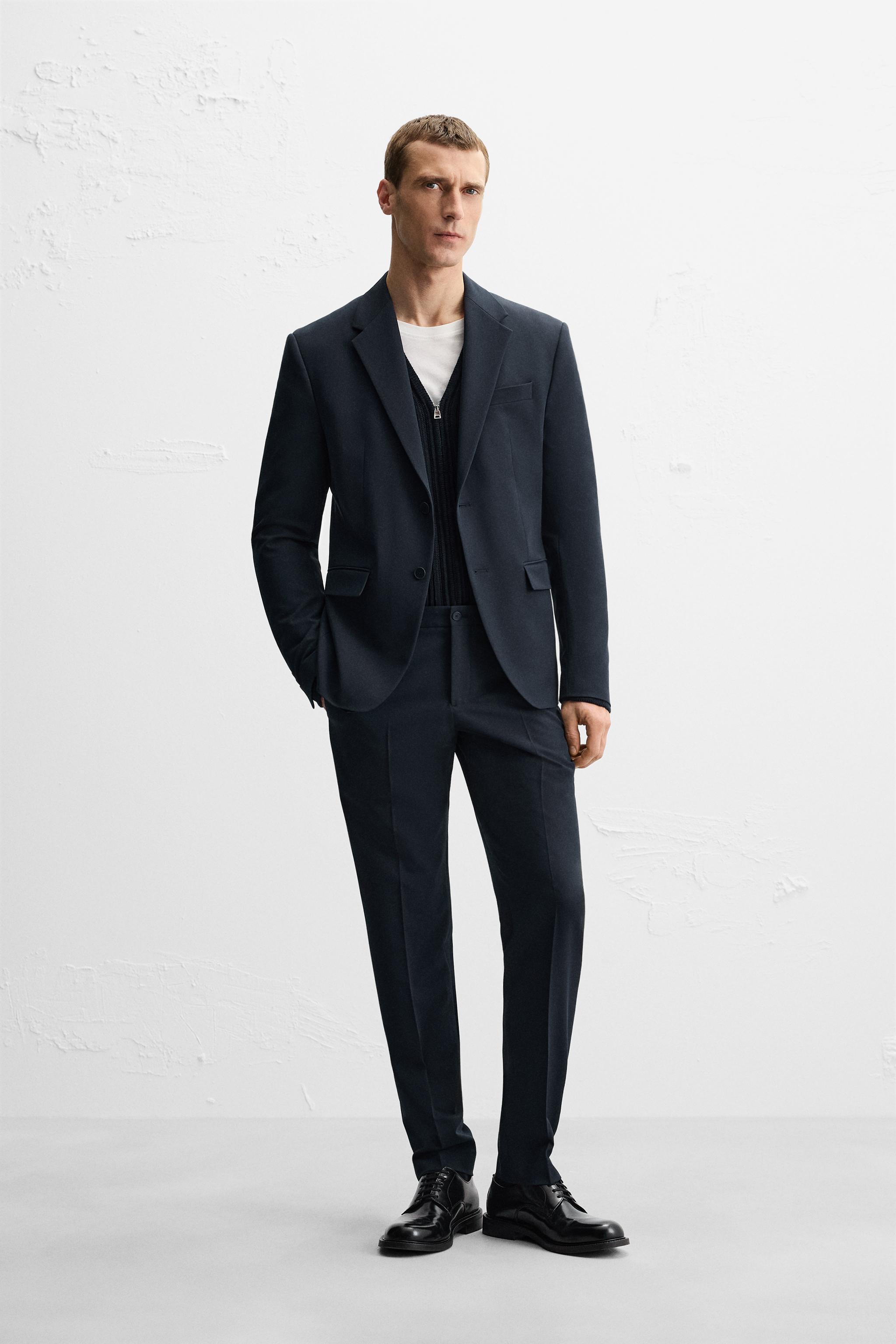 Marca Zara Man Overol Para Hombre Zara Jacket Americana Sport