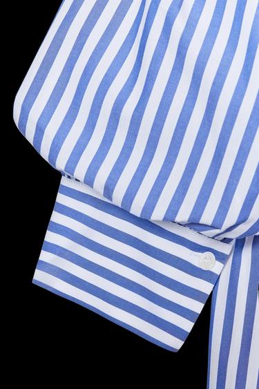 ZW COLLECTION POPLIN SHIRT - striped by Zara