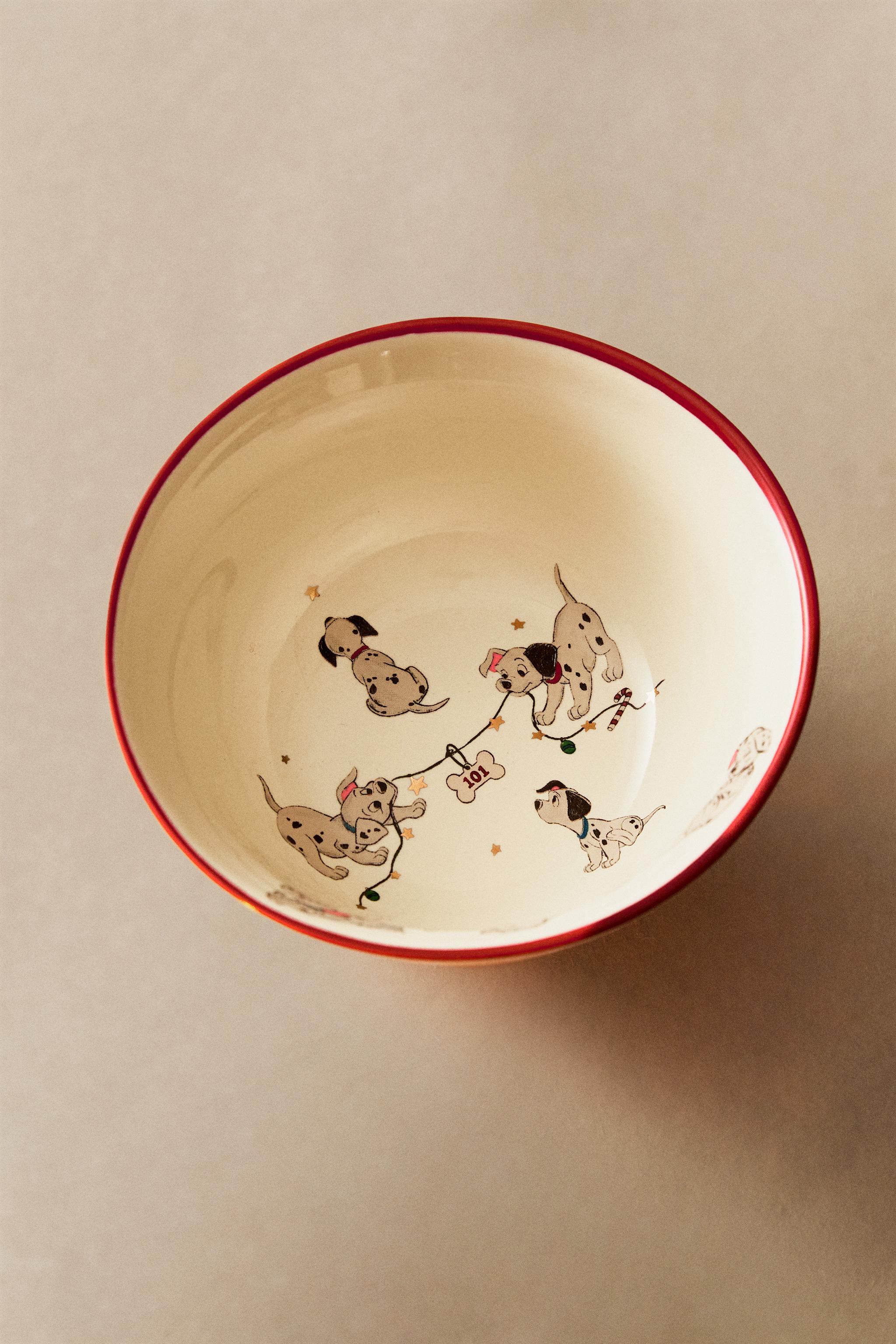 101 DALMATIANS ©DISNEY CHRISTMAS STONEWARE BOWL