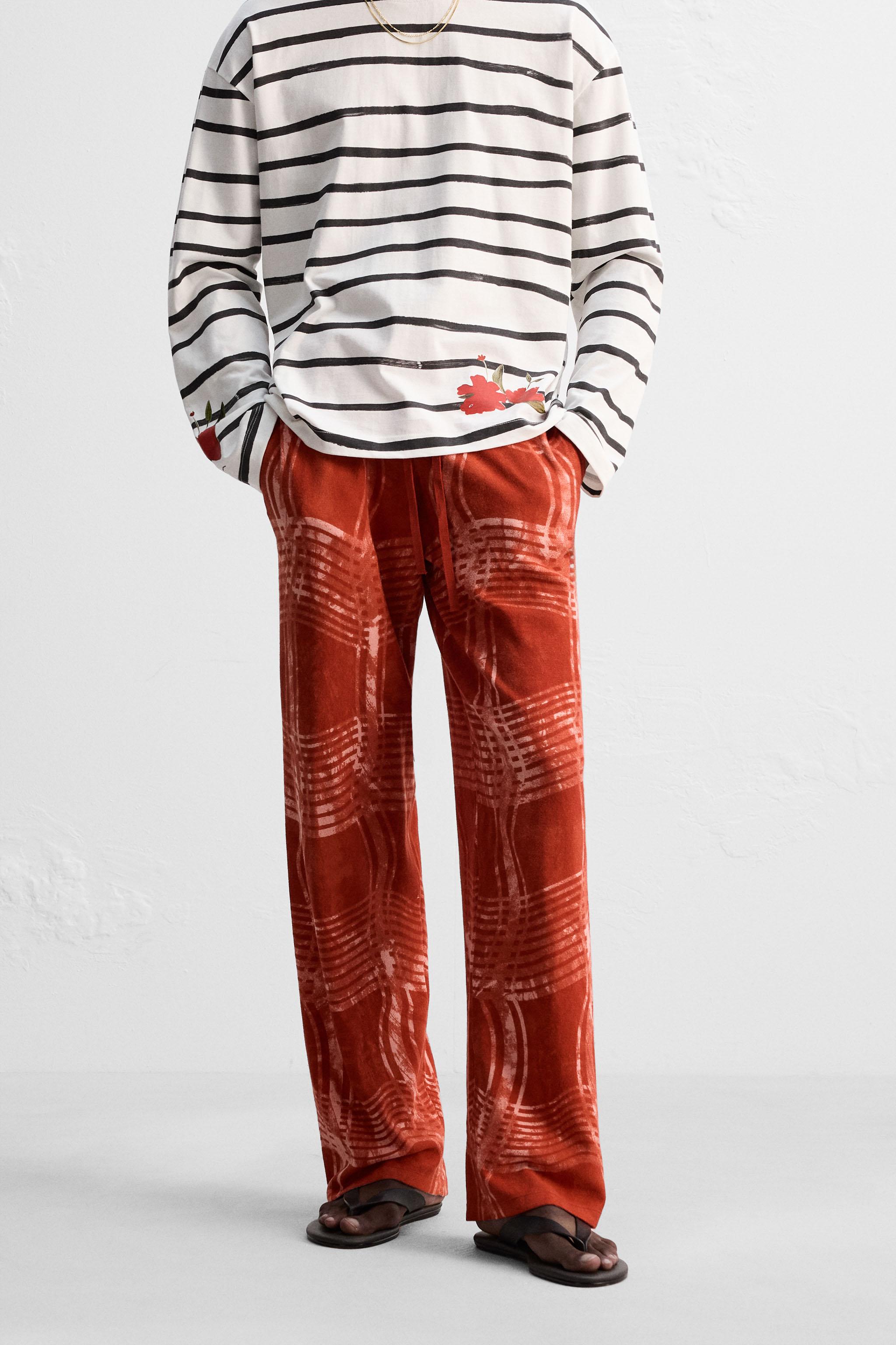 GRAPHIC PRINT KNIT PANTS © OTIS KWAME KYE QUAICOE