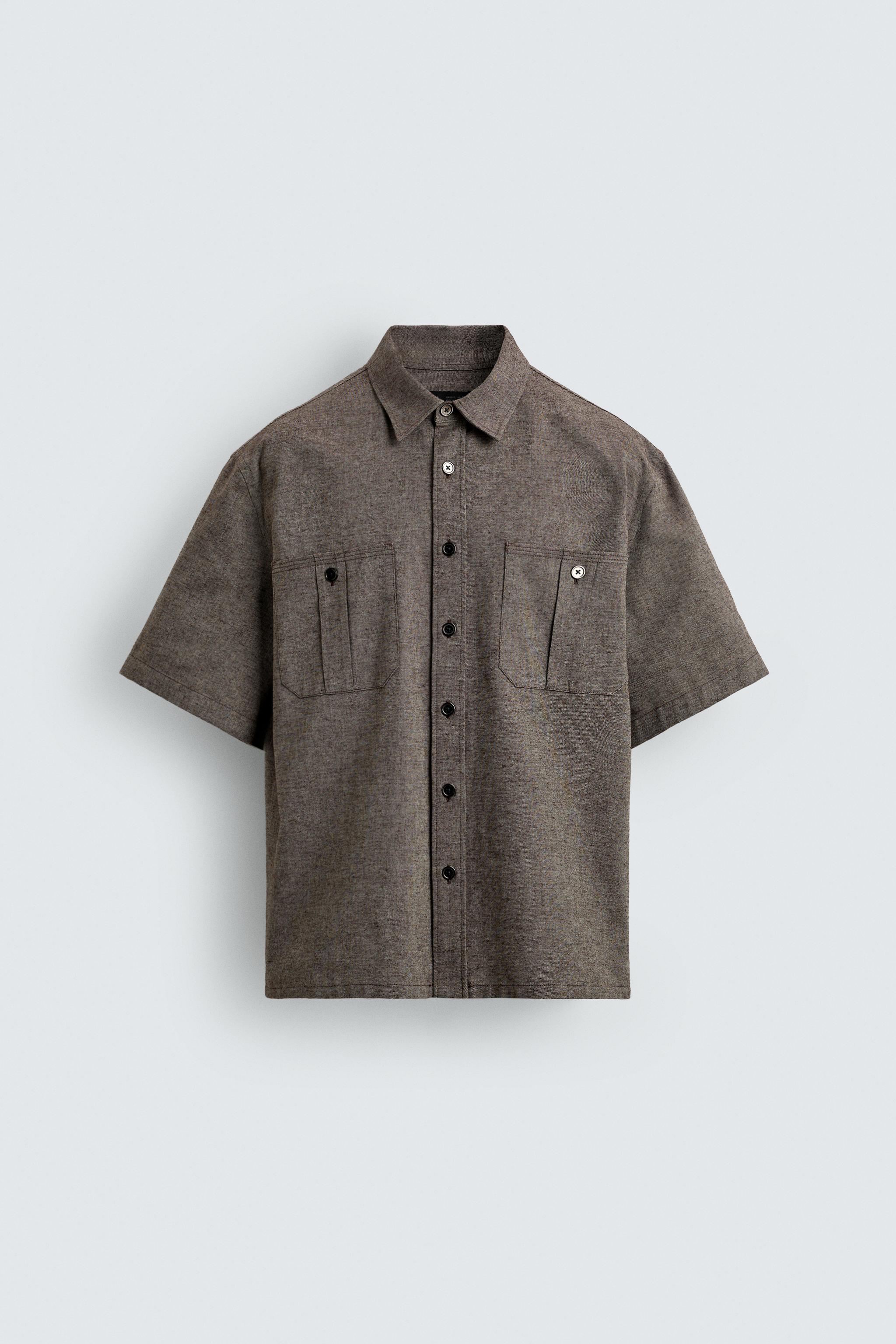 CHEMISE OVERSIZE À POCHES