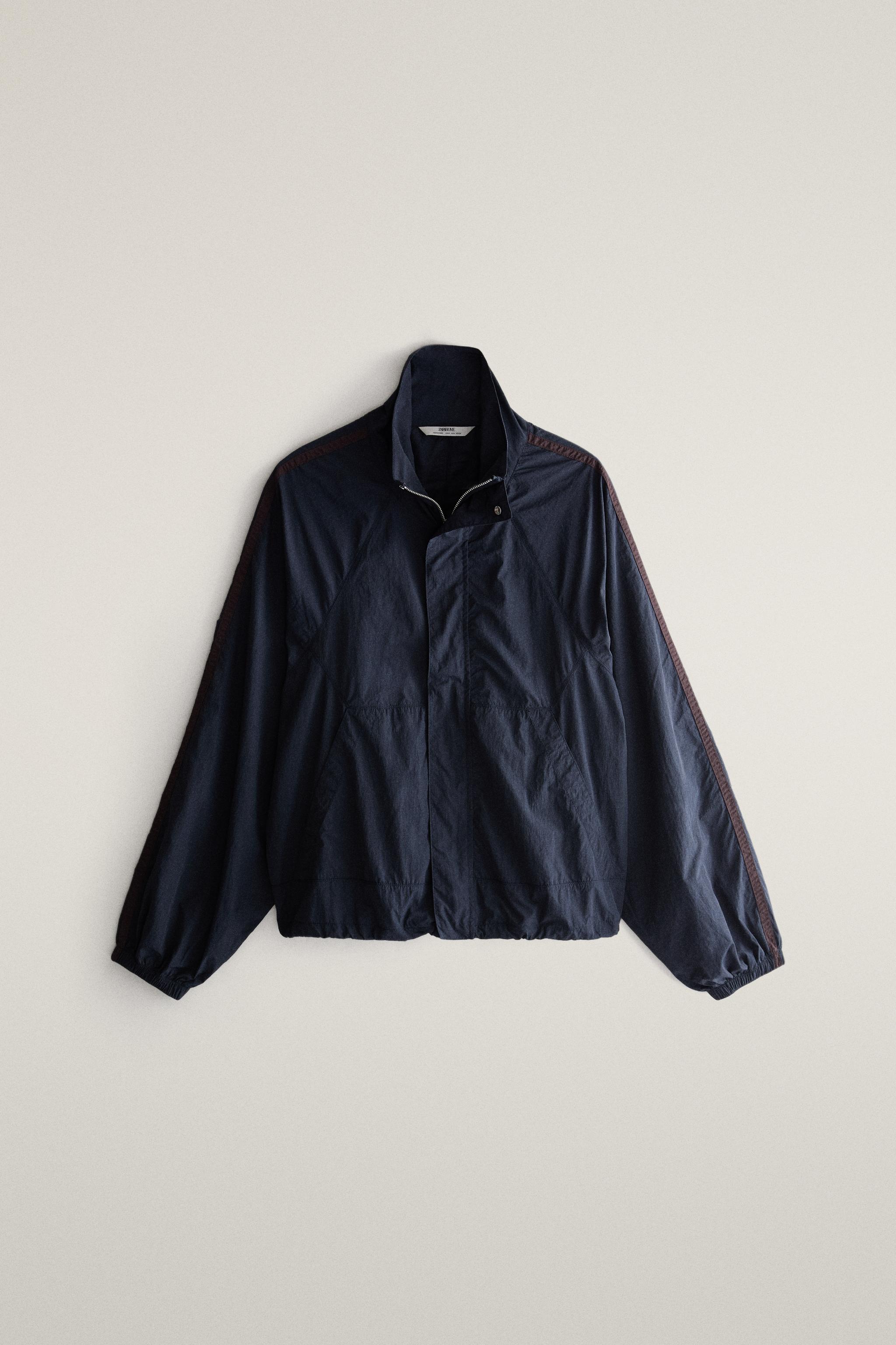 CONTRAST-TRIM CARDIGAN
