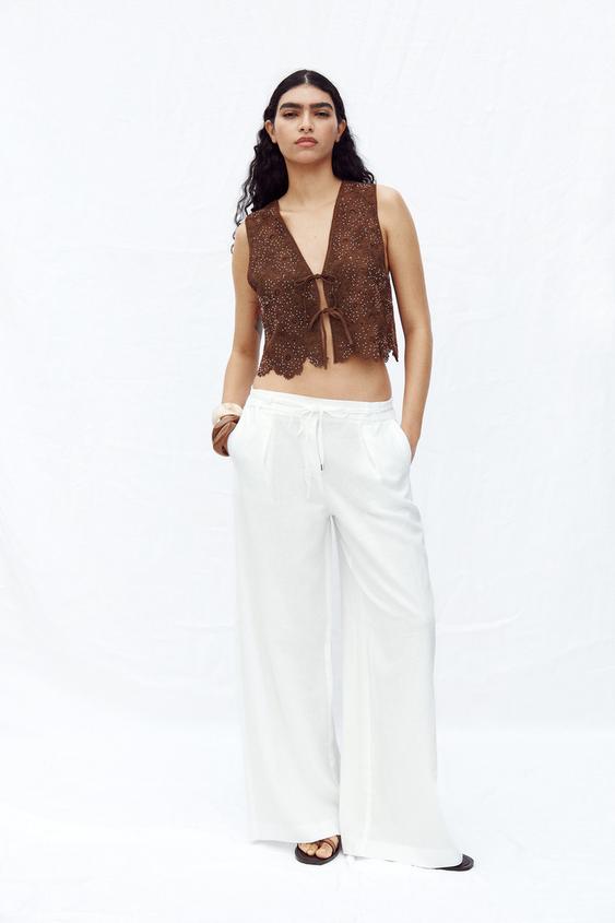 TOP CHALECO CROCHET