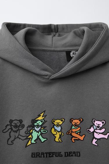 GRATEFUL DEAD AND RHINO ENTERTAINMENT © PRINT SWEATSHIRT - Grey / Blue by Zara - Image 2