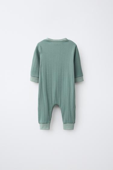 PLAIN SLEEPSUIT — Green 2