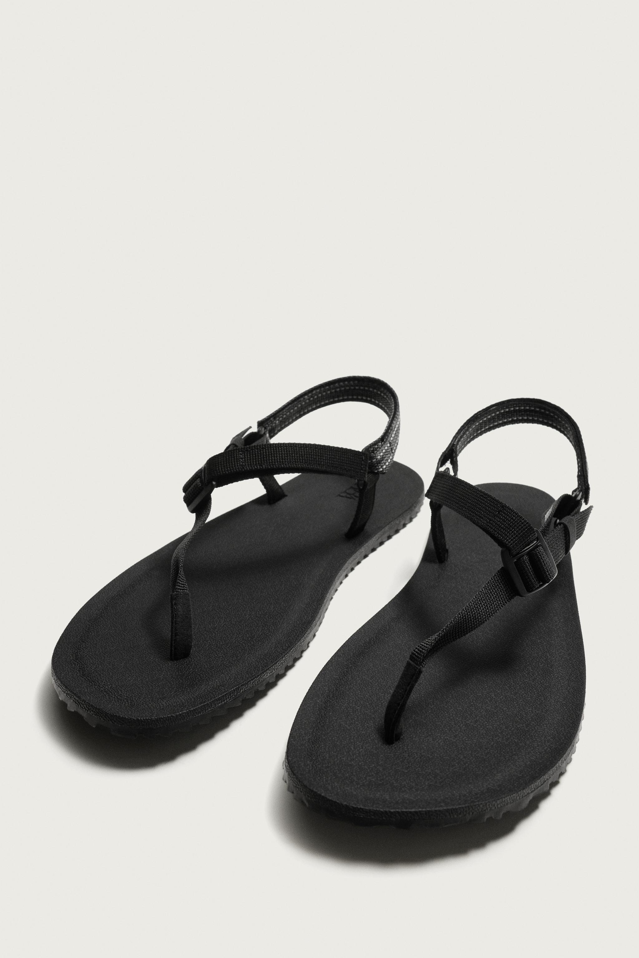 Zara BANTLI SANDALET görsel 5