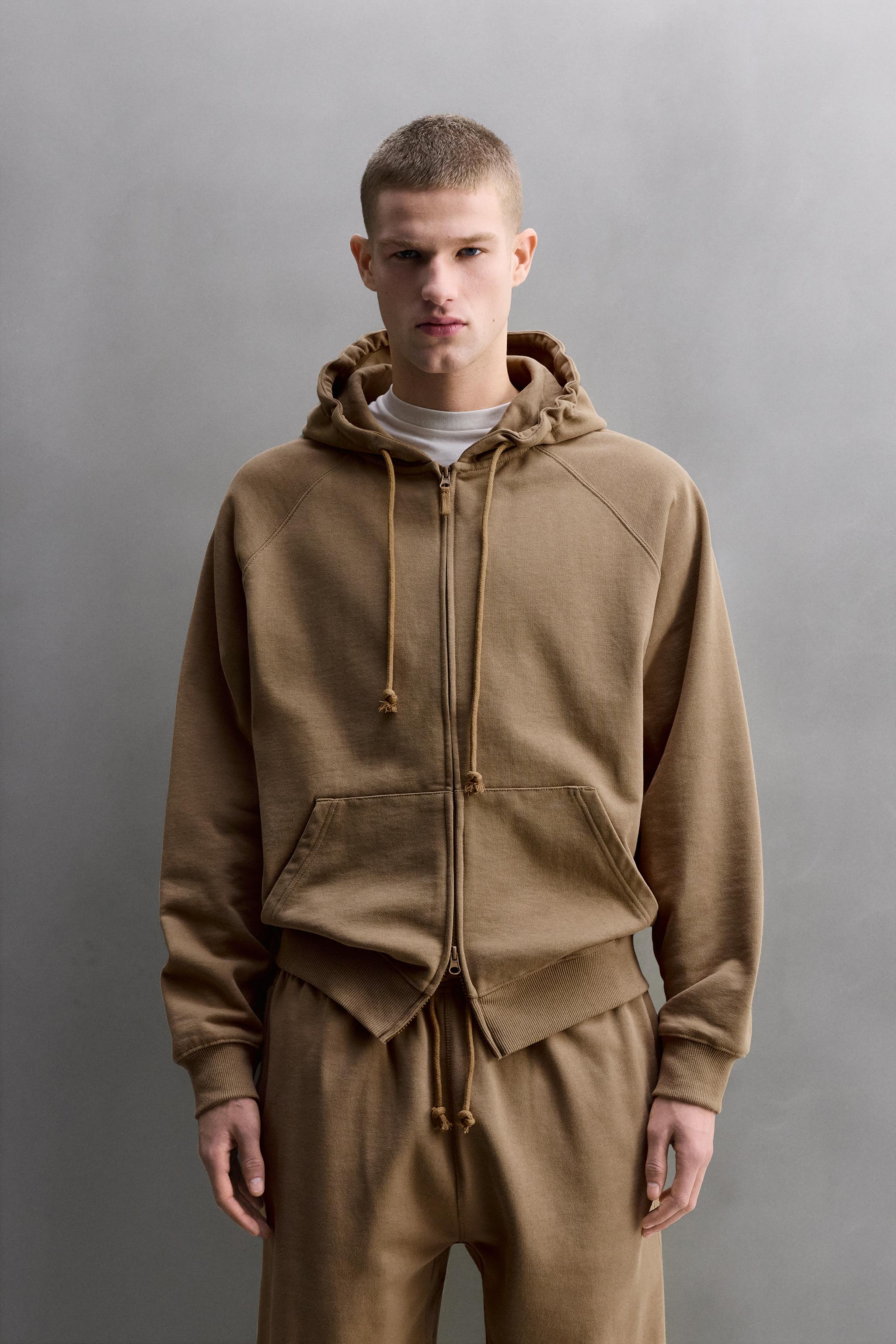 ZIP-UP HOODIE TRAINING SWEATSHIRT