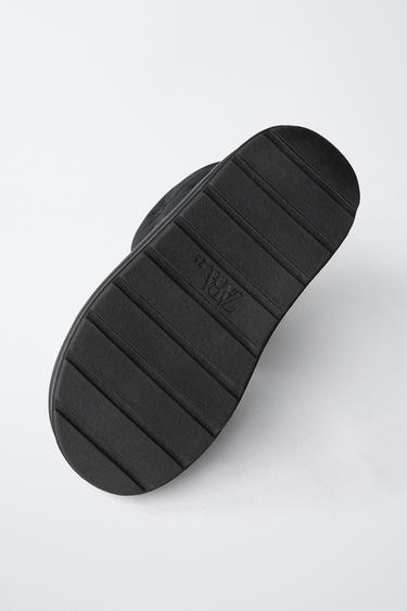 WATER-REPELLENT SNOW BOOTS - Black by Zara - Image 6