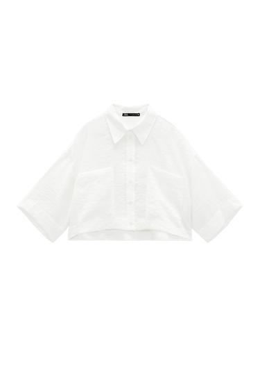 FLOWY SHIRT WITH POCKETS
