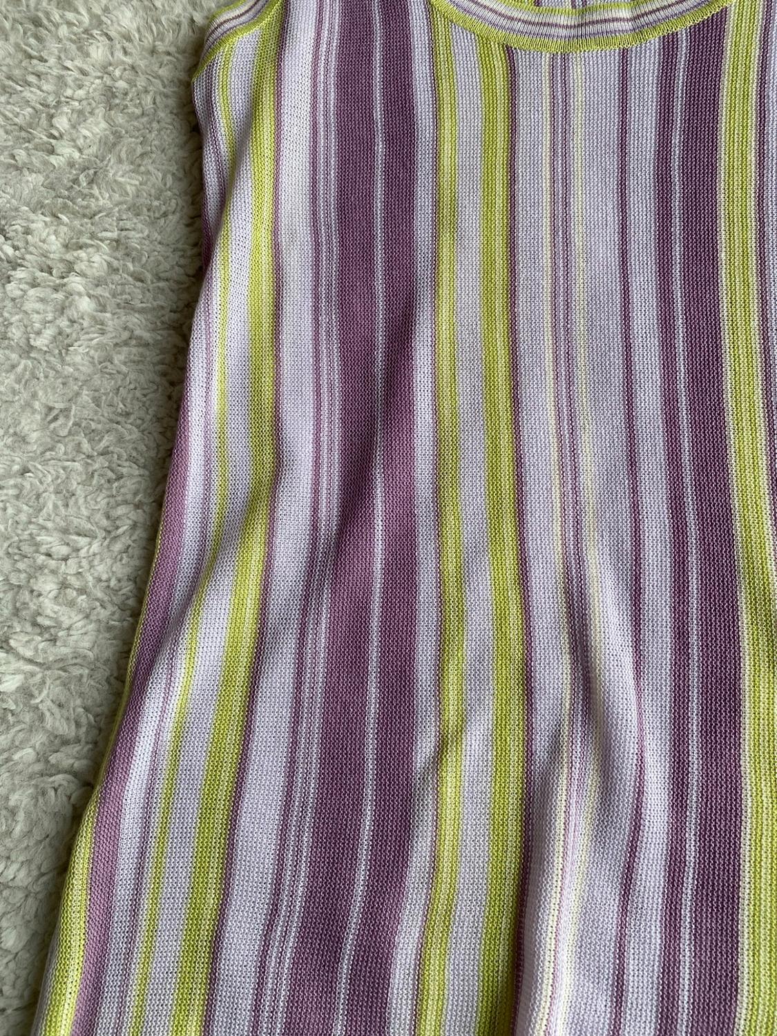 STRIPED KNIT TOP - Image 7
