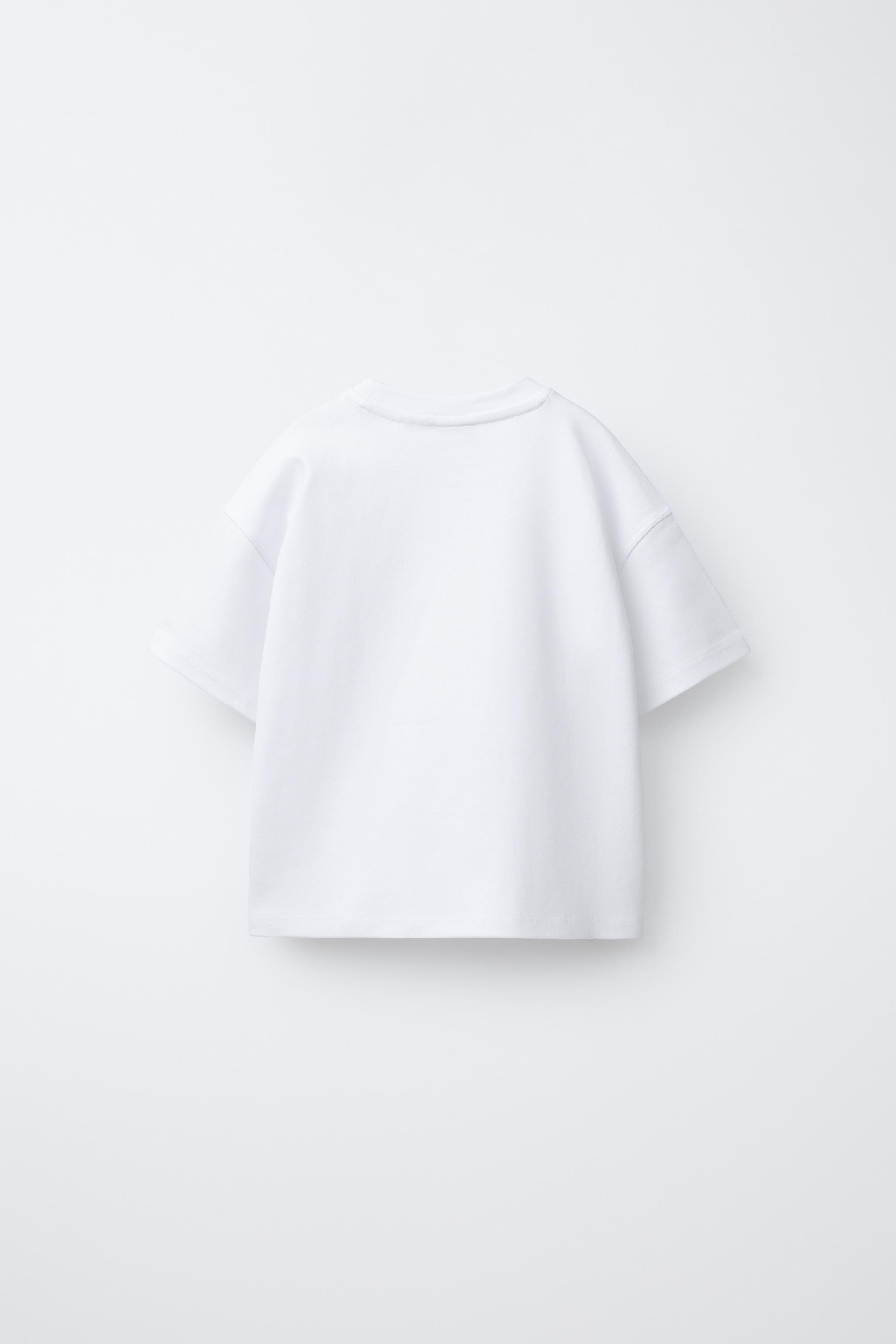 BASIC INTERLOCK T-SHIRT — White