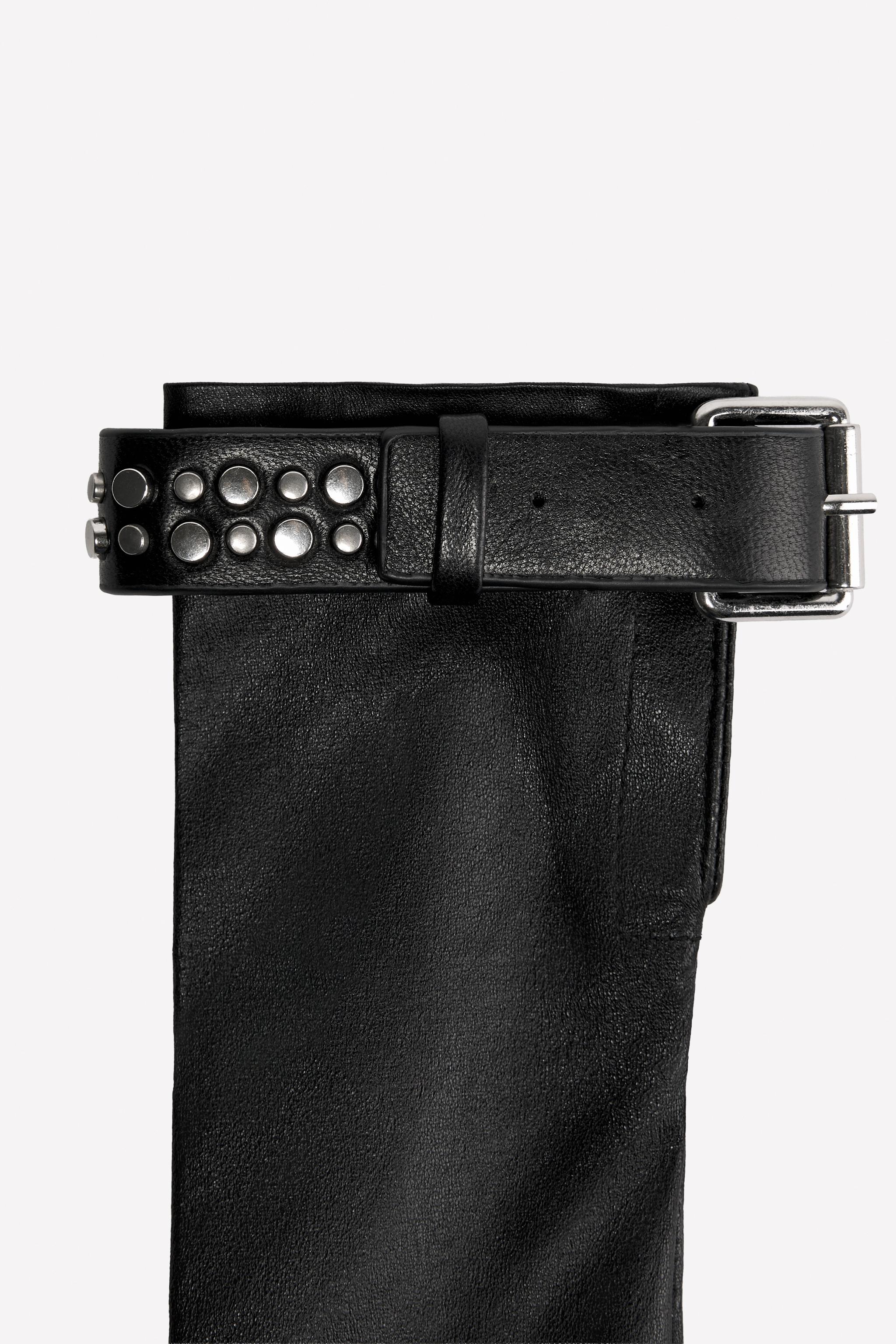 STUDDED LEATHER GLOVES LUDOVIC DE SAINT SERNIN x ZARA