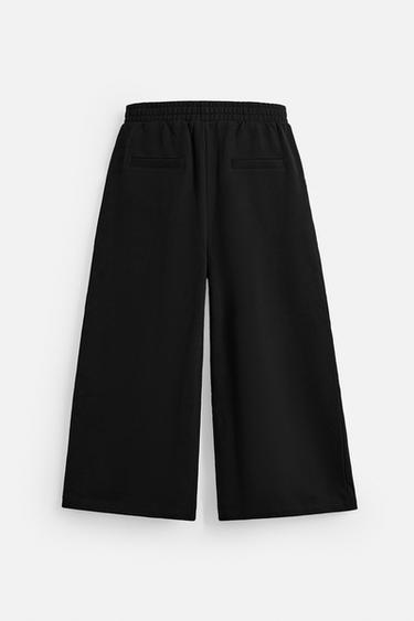 PANTALON JOGGER OVERSIZE COUPE LARGE - Noir de Zara - Image 6