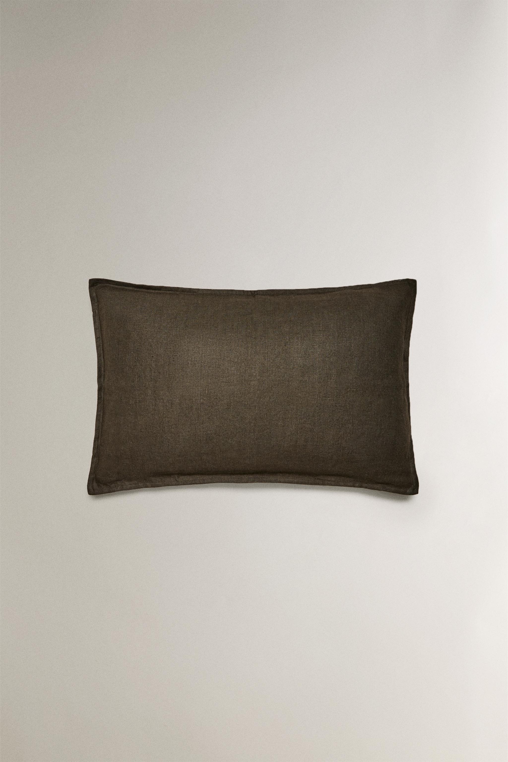 HOUSSE DE COUSSIN LIN