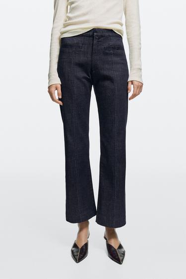 Flare-fit jeans with pocket detail — Blue 2