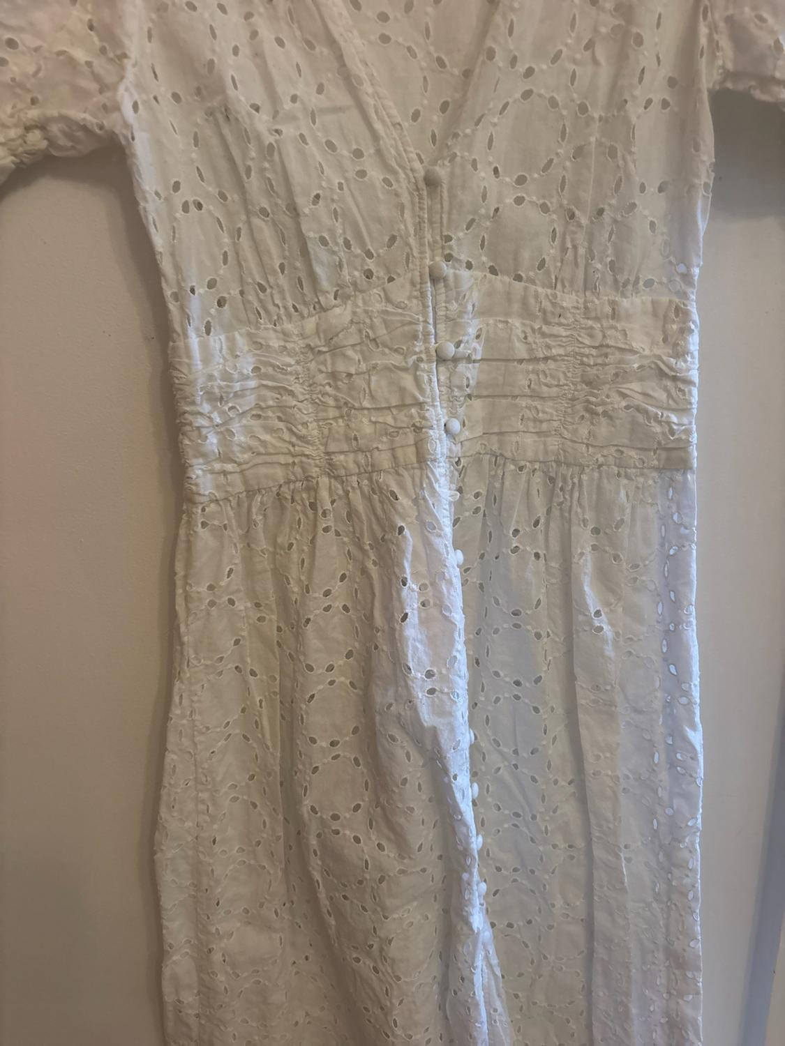 OPENWORK EMBROIDERY DRESS - Image 4