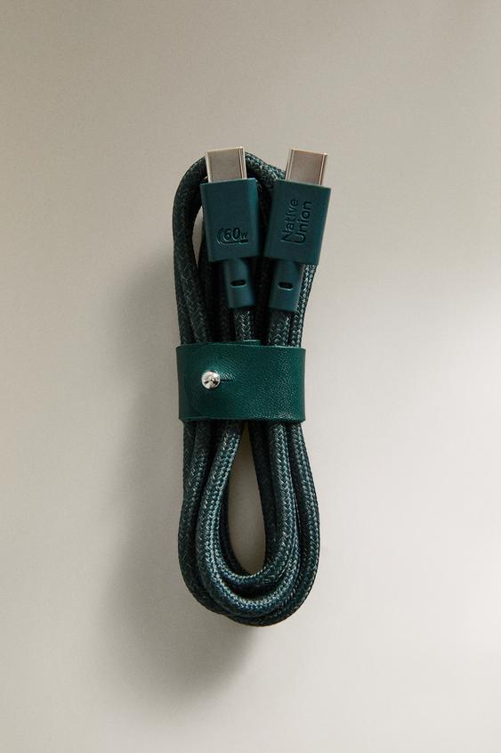 Zara NATIVE UNION USB-C KABL ZA PUNJENJE – Zelena – Slika 0