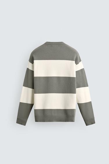 PULL STRUCTURÉ DOUX - rayures de Zara - Image 6