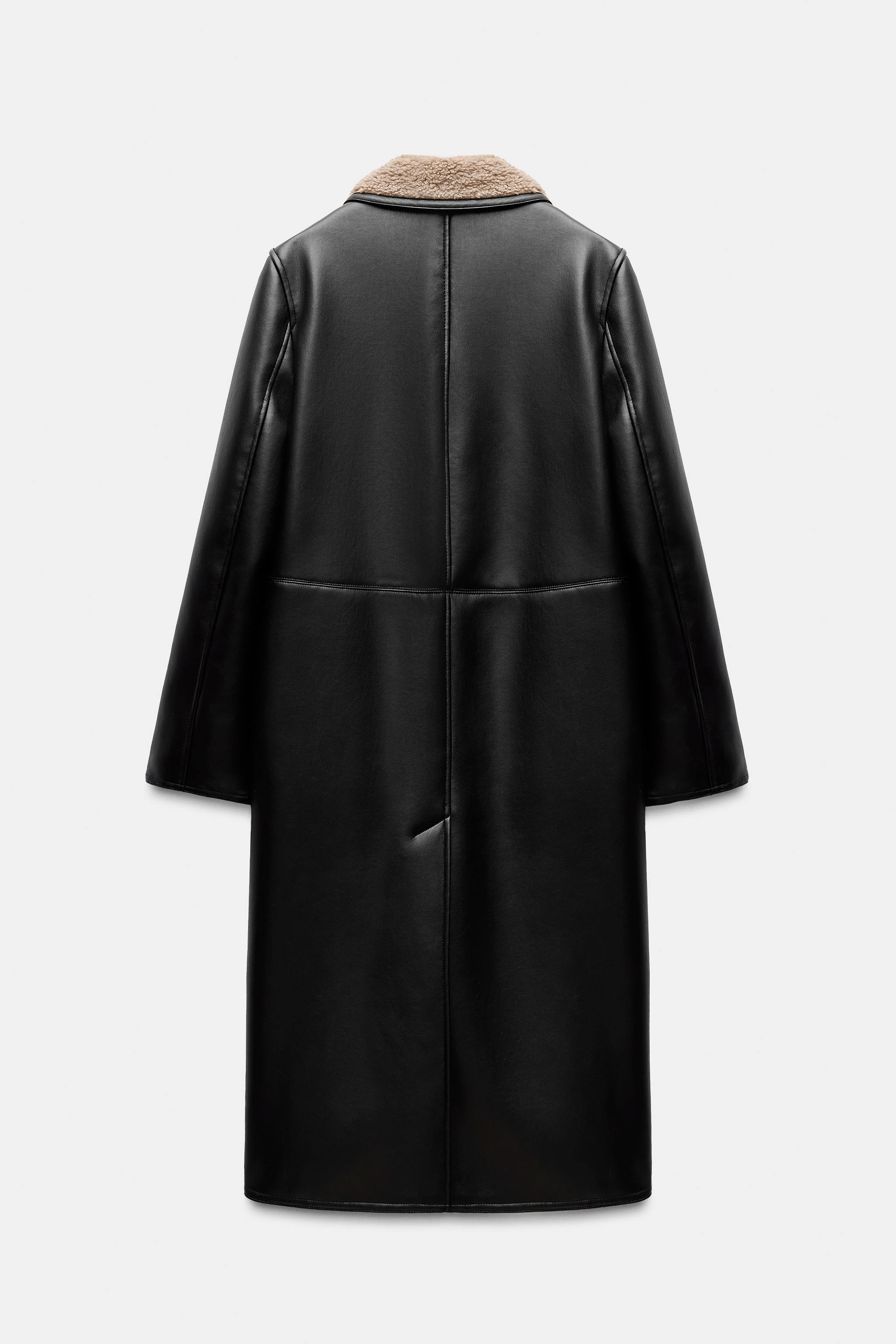 【0I2xxol】ZARA ZWcollection CASACO DUPLA FACE ZW COLLECTION - Preto | ZARA Brasil