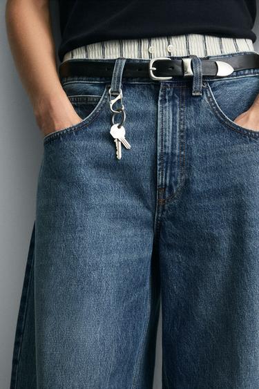 BALLOON FIT JEANS - Blue by Zara
