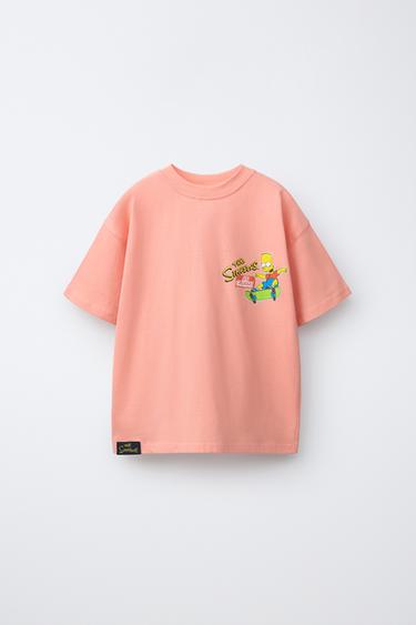 Zara MAJICA THE SIMPSONS ™ MATT GROENING – mandarina